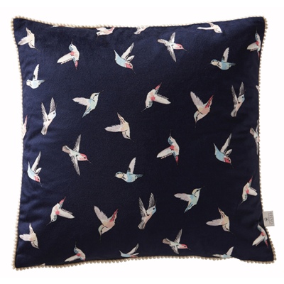 Hummingbird Square Cushion